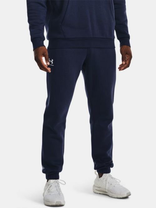 Under Armour Tepláky UA Essential Fleece Jogger-NVY - Pánské