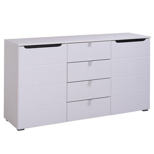 Komoda Karl 3k4f Bílý 11008633