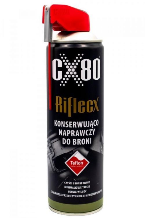 Konzervační kapalina na zbraně Telfon® DuPont Riflecx® 500 ml (Barva: Černá)