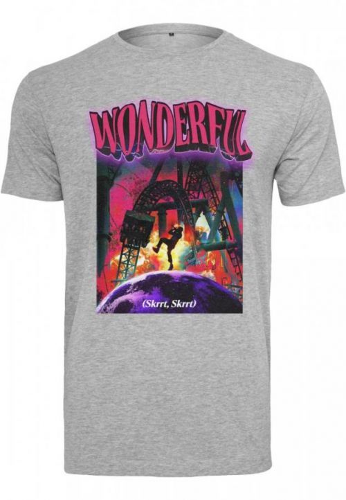 Wonderful Tee - heather grey M