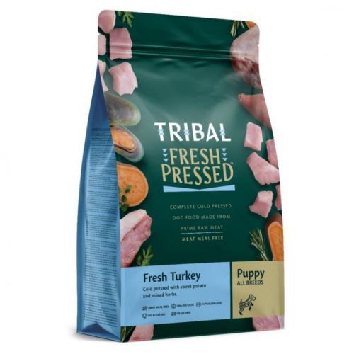TRIBAL Fresh Pressed Turkey Puppy granule pro štěňata 2,5 kg