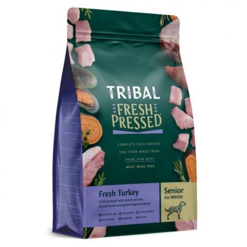 TRIBAL Fresh Pressed Turkey Senior granule pro psí seniory 2,5 kg