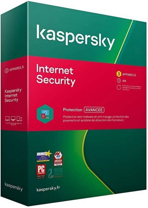 Kaspersky Internet Security multi-device CZ, 2 zařízení, 1 rok, nová licence, elektronicky, KL1939OCBFS