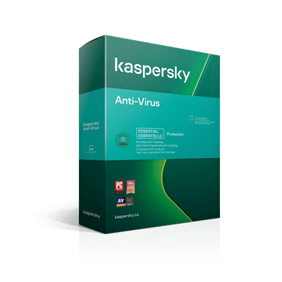 Kaspersky Anti-Virus CZ, 1PC, 2 roky, nová licence, elektronicky, KL1171OCADS
