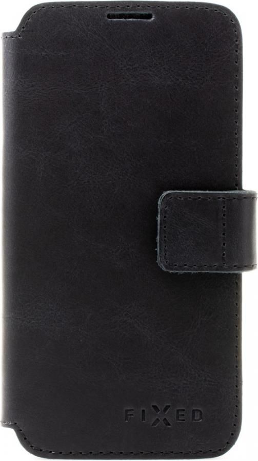 pouzdro na mobil Kožené pouzdro typu kniha Fixed Profit pro Samsung Galaxy A23, černé