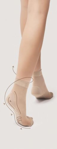 Ponožky MEDICA - 20 DEN - TAN - UNI