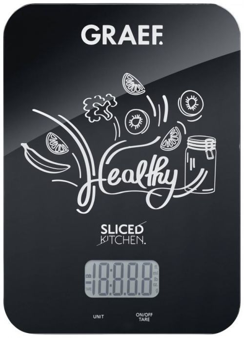 Graef KS 202 digitální kuchyňská váha digitální Max. váživost=5 kg černá