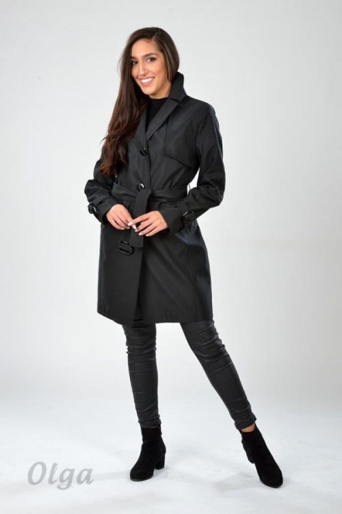 Dámský kabát Olga PW4 - Gamstel - XL - černá