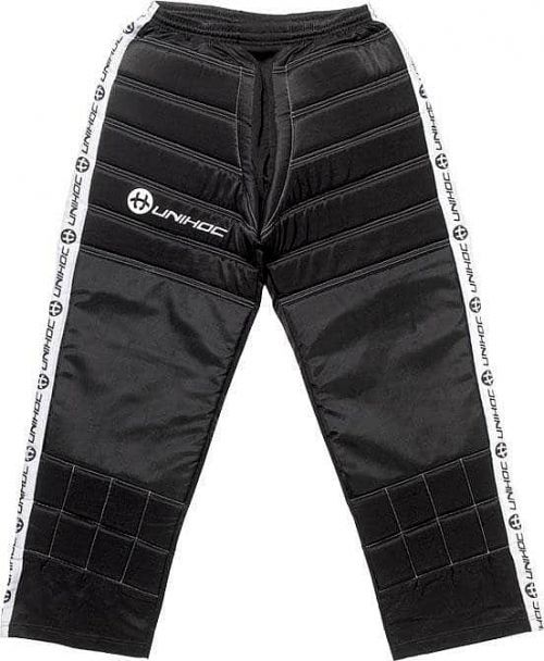 Florbalové brankářské kalhoty UNIHOC - černá