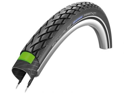 Plášť Schwalbe Marathon 26x1 3/8 (37-590) HS420 Performance GreenGuard - drát, černý reflex