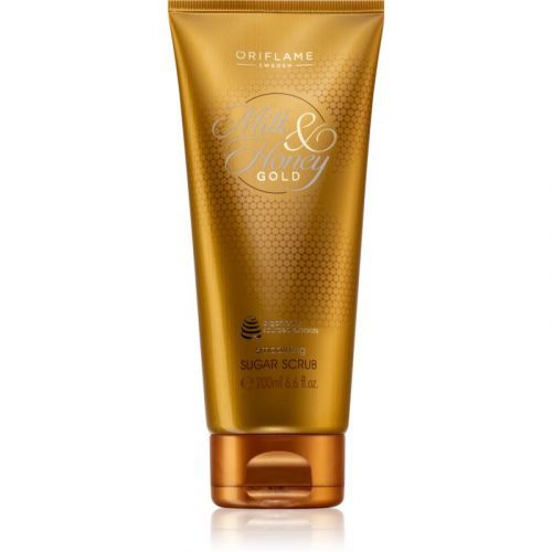 Oriflame Milk & Honey Gold vyhlazující tělový peeling 200 ml