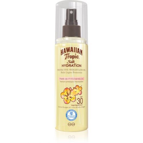 Hawaiian Tropic Silk Hydration SPF30 opalovací olej na obličej a tělo 150 ml