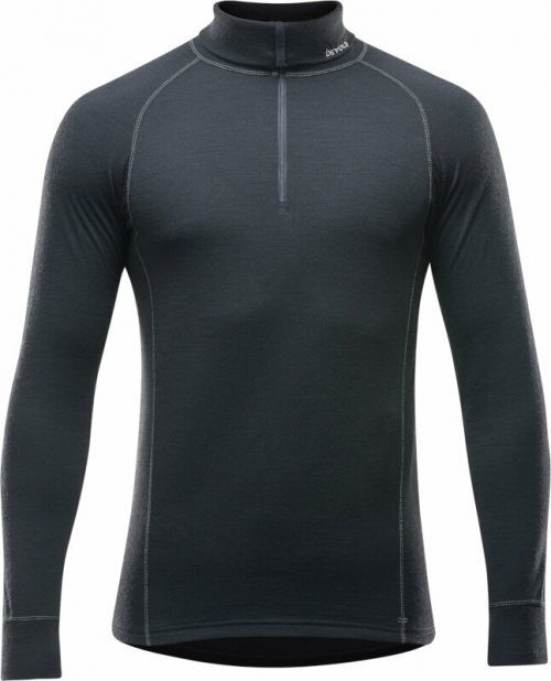 Devold Termoprádlo Duo Active Merino 210 Zip Neck Man Black S