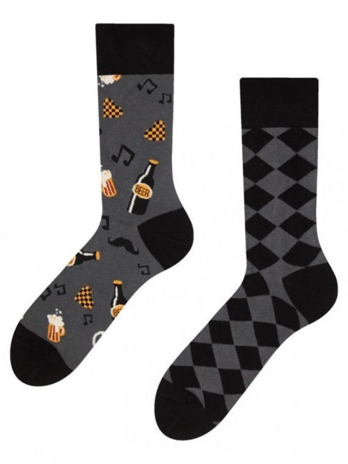 Veselé bambusové ponožky Dedoles Pivní párty (GMBRS1374) S