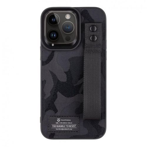 Tactical Camo Troop Kryt pro Apple iPhone 14 Pro Max Black