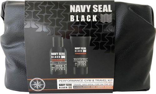 Raphael Rosalee Navy Seal Black Travel Kit No.9 Cestovní sada pro muže