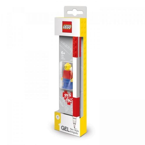 LEGO Gelové pero s minifigurkou, červené - 1 ks