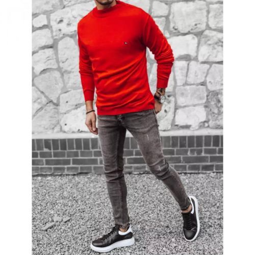 Men's red sweater Dstreet WX2024