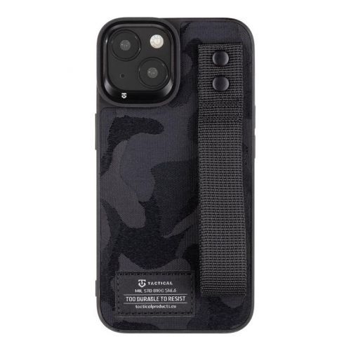 Tactical Camo Troop Kryt pro Apple iPhone 14 Black