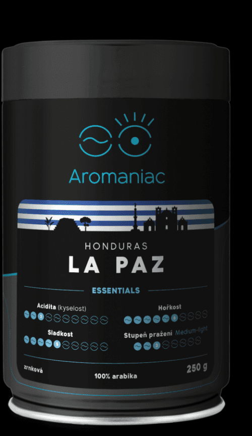 Aromaniac Honduras La Paz, mletá, dóza 250 g