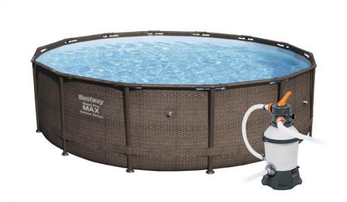 Bestway Bazén Steel Pro Max Rattan 3,66 x 1 m - 16609