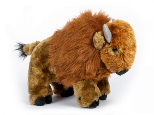 Kids World Plyšový bizon stojící 21 cm