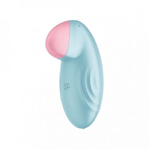 Satisfyer Tropical Tip lay-on vibrator (light blue)