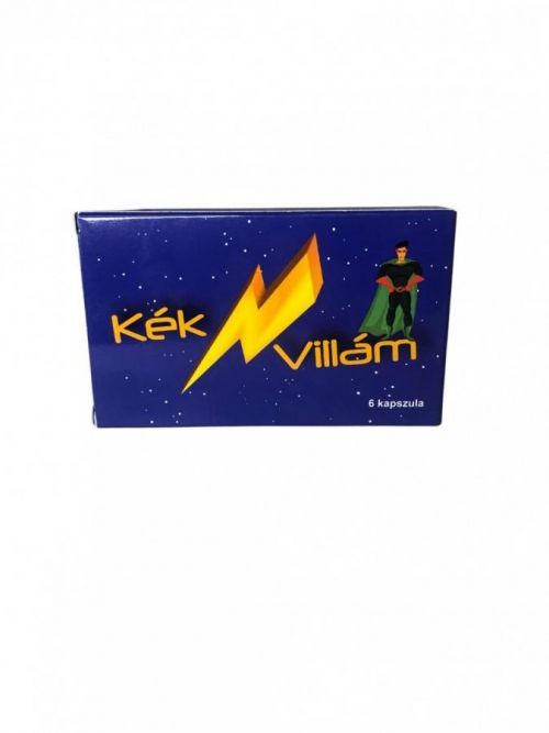 Kék Villám - food supplement capsule for men (6 pcs)