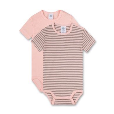 Sanetta Body Twin Pack Pink Striped