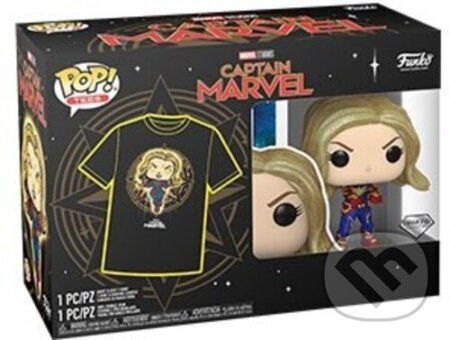 Funko POP & Tee: Marvel - Captain Marvel (velikost trička XL)