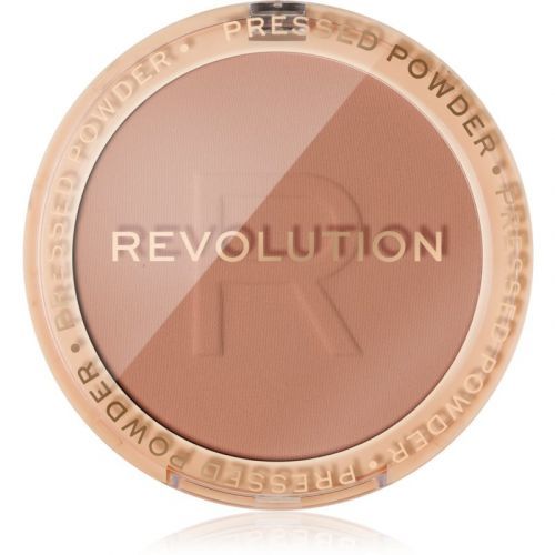 Makeup Revolution Reloaded jemný kompaktní pudr odstín Tan 6 g