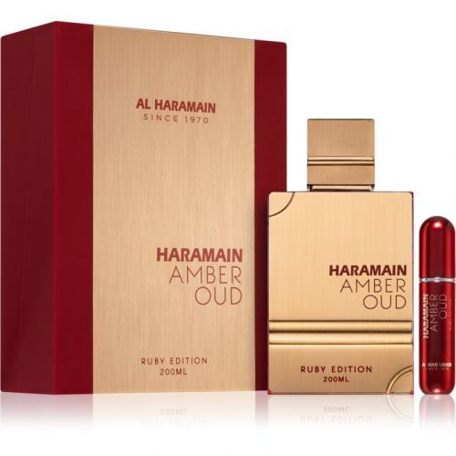 Al Haramain Amber Oud Ruby Edition dárková sada unisex 200 ml