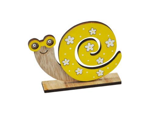 MFP 2221601 Šnek žlutý ulita 12,5cm