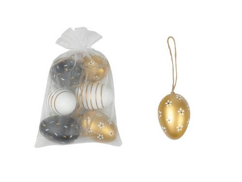 MFP 2221594 Vajíčka plast 6cm/6ks BGW sáček