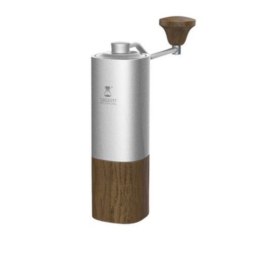 Timemore Chestnut G1 stříbrný s dřevěným zásobníkem