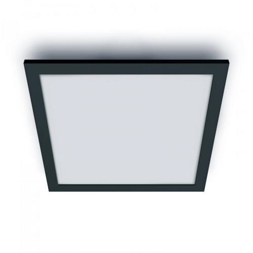 WiZ LED stropní světlo Panel, černá, 60x60 cm, Chodba, plast, 36W, P: 60 cm, L: 60 cm, K: 4.2cm