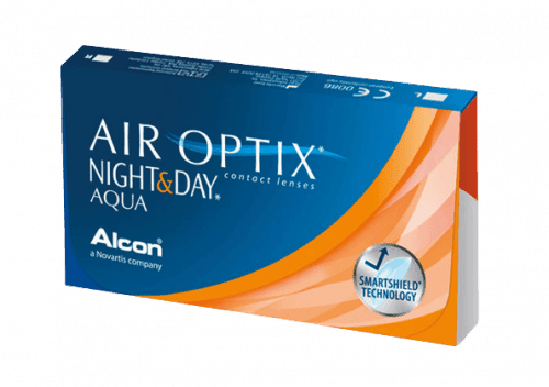 Alcon Air Optix Night & Day Aqua Dioptrie: -1.75, zakřivení: 8.40 6 ks