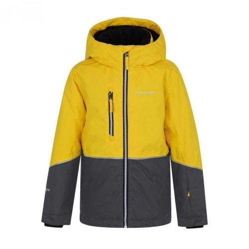 Chlapecká lyžařská bunda ANAKIN JR vibrant yellow/dark grey melange