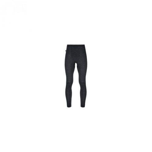 Men's thermal pants made of merino wool MAVORA BOTTOM-M black