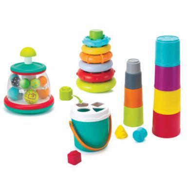 Infantino Sada 3 v 1 pro stohování, třídění a otáčení Activity