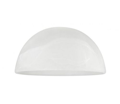 Náhradní sklo E27 pr. 19 cm bílá