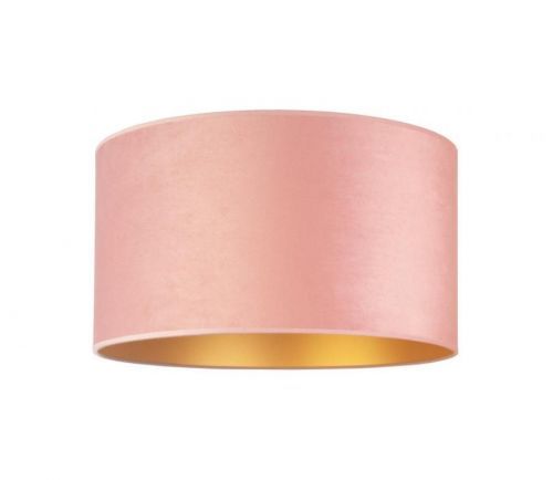 Stropní svítidlo ROLLER 1xE27/15W/230V pr. 40 cm růžová/zlatá