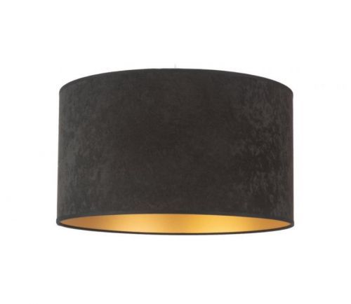 Stropní svítidlo ROLLER 1xE27/15W/230V pr. 40 cm černá/zlatá