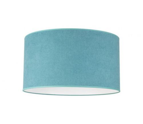 Stropní svítidlo BRISTOL 1xE27/15W/230V pr. 45 cm tyrkysová/bílá