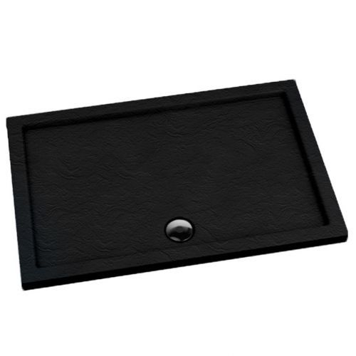 Vanička obdélníková Black Stone 80x100x5 Espera AQM266CST