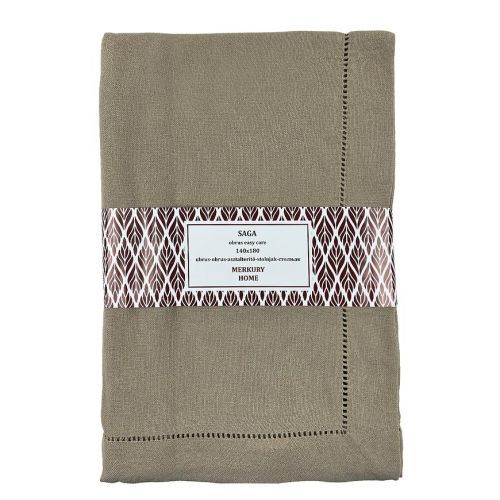 Ubrus SAGA béžový 140x180 easy care