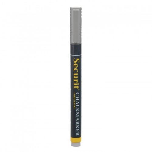 Křídový popisovač Securit - mikro 1-2 mm - stříbrná - SMA100-SL
