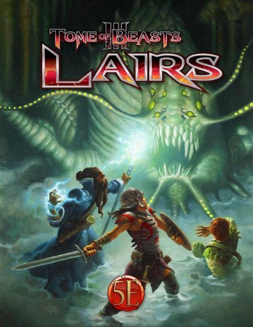 Paizo Publishing Tome of Beasts 3 Lairs