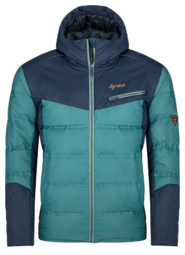 Pánská lyžařská bunda Kilpi TEDDY-M Tmavě zelená DGN L