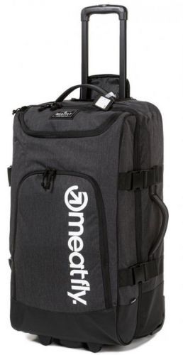 Kufr Meatfly Contin Trolley Bag charcoal heather/black 100l